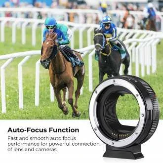 Kiwifotos K&F Concept maišelių adapteriai – „Canon EF“ / „Canon RF“
