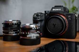 KiwiFotos Adapteris bagnetowy Voigtlander Close Focus II Leica M / Sony E