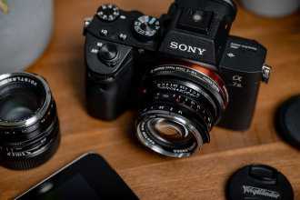 KiwiFotos Adapteris bagnetowy Voigtlander Close Focus II Leica M / Sony E