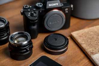 KiwiFotos Adapteris bagnetowy Voigtlander Close Focus II Leica M / Sony E
