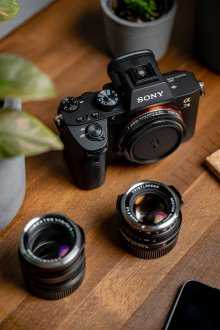 KiwiFotos Adapteris bagnetowy Voigtlander Close Focus II Leica M / Sony E