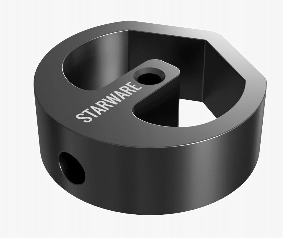„KiwiFotos“ adapterio laikiklio tvirtinimo spaustukas, skirtas „Starlink Mini“ sriegiui 1/4" + 3/8"