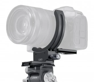 Kiwifotos Kameros Stovo Laikiklis - ULANZI CA03 Objektyvo Apvalkalas 95mm Aliuminis Arca Swiss 5kg