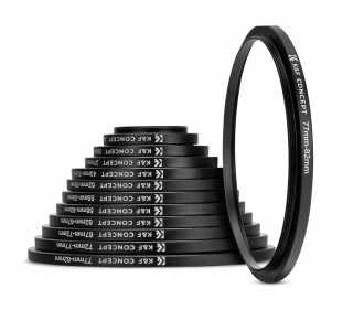Adapteris - K&F Concept 11in1 Filtrų Sumažinimo Žiedų Rinkinys 26mm iki 82mm