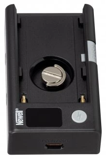 Adapteris - Newell DC-USB Universalus adapteris NP-F baterijoms, LCD ekranui