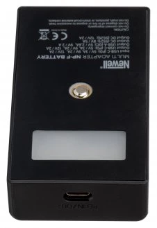 Adapteris - Newell DC-USB Universalus adapteris NP-F baterijoms, LCD ekranui