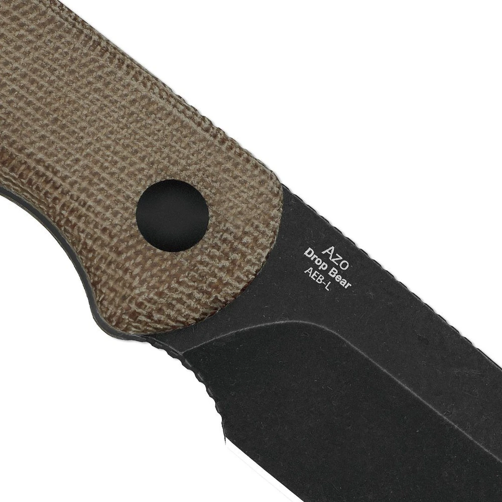 Kizer Peilis Kizer Drop Bear Fix Norplex UltreX Micarta AEB