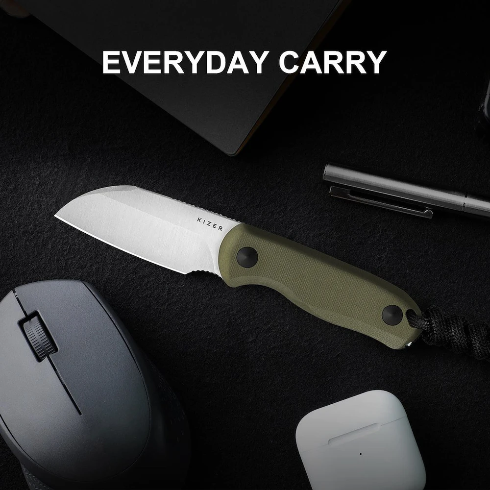 Nóż Kizer Drop Bear 1093A1 su fiksuota geležte