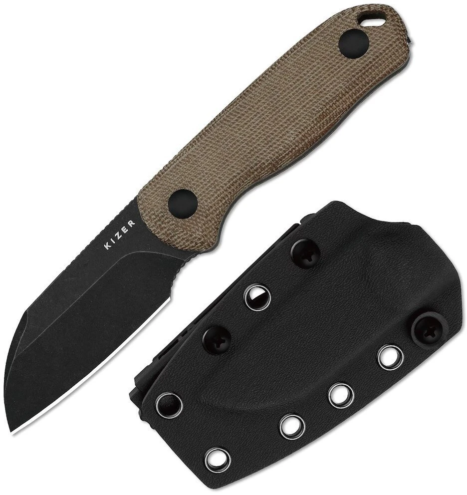 Kizer Peilis Kizer Drop Bear Fix Norplex UltreX Micarta AEB