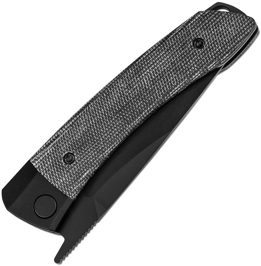 Kizer Peilis Kizer Mini Momo AliuminisMicarta 154CM