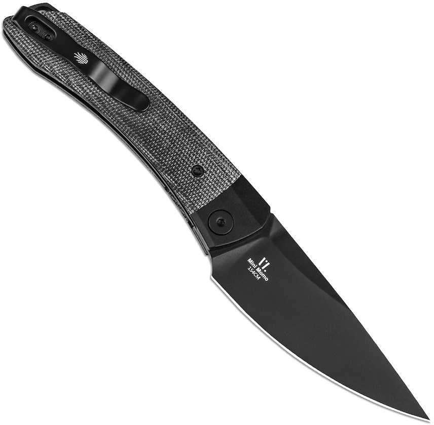 Kizer Peilis Kizer Mini Momo AliuminisMicarta 154CM