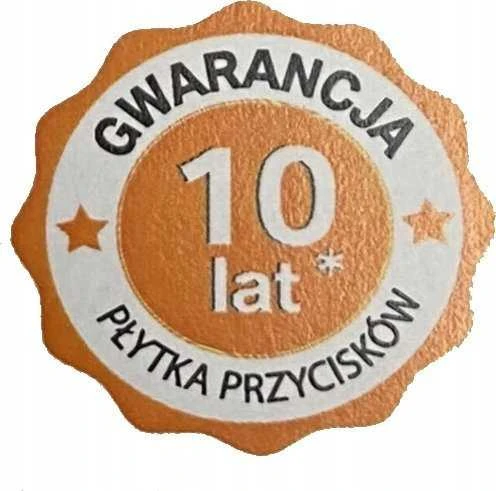 Nuleidimo plokštė KK-Pol M08 SPP / 119/5 / K (350 / PPC / 114-00-00) MYGTUKAS AQUAFIORI RĖMUI Juodas MAT // DLP.K.AQUAFIORI-M08 / CZ.Matinis