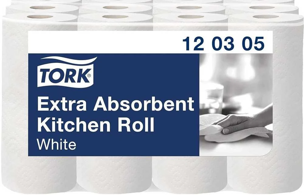„Tork Extra Soft“ trisluoksniai popieriniai rankšluosčiai K1 120305 12,2 m 48 ritinėliai/dėžutė
