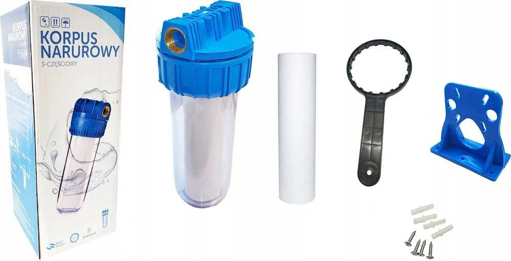 Klarwod rinkinys: Vamzdinis korpusas 3/4'' su komplektu, raktu, plokšte ir įdėklu PS10