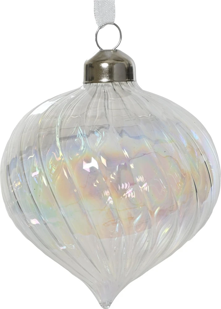 Klass Christmas Tree toy 70690. 8 cm. glass