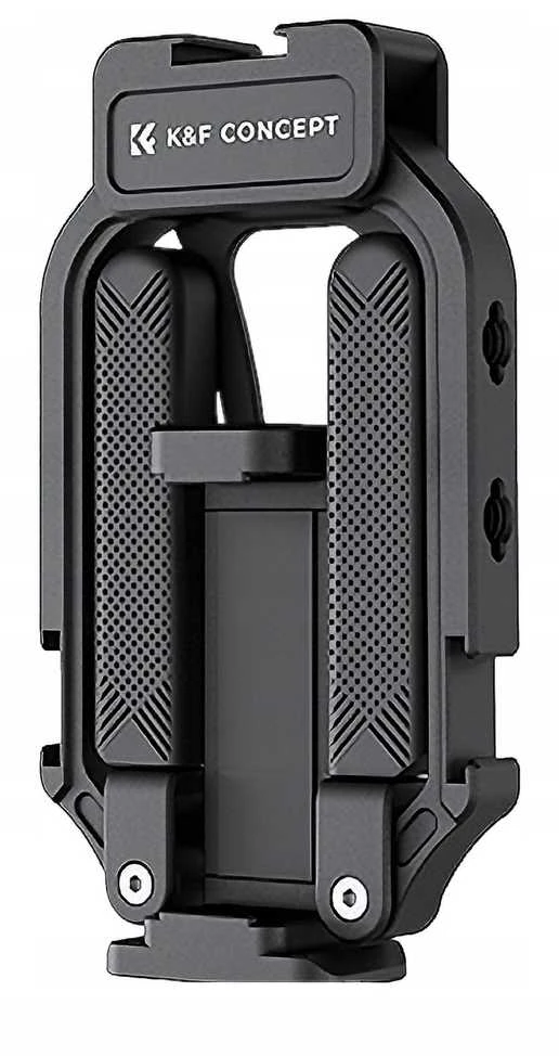 Telefono Priedas - K&F Concept Išmanusis telefonas Cage su 5 x 1/4" Sriegiais, 3 Šaltos Batus Juodas
