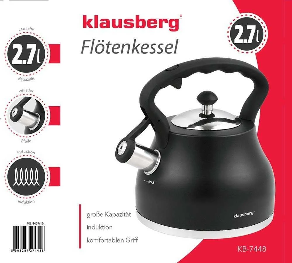 Virdulys tradycyjny 2,7l juoda klausberg