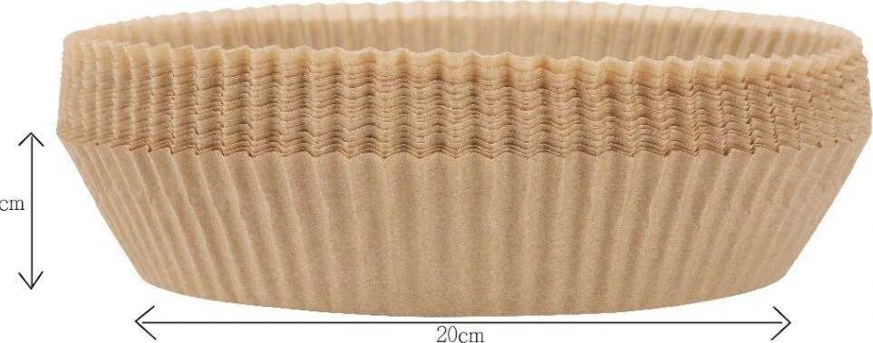 Kasetė Popierinis kepimo įdėklas gruzdintuvei, 20 cm skersmens, Klausberg