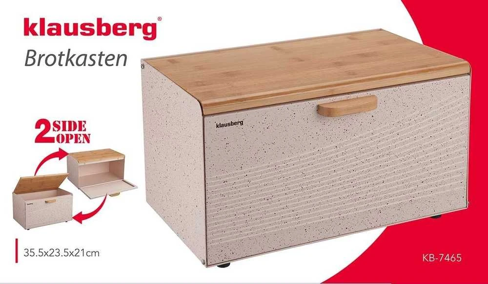 Chlebak Plieninė-bambukinė duoninė, Klausberg smėlio spalvos