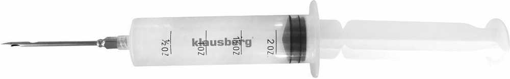 Strzykawka- 60 ml Klausberg marinavimo švirkštas