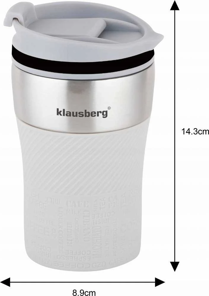 Puodelis Terminis puodelis, smėlio spalvos, 280 ml Klausberg