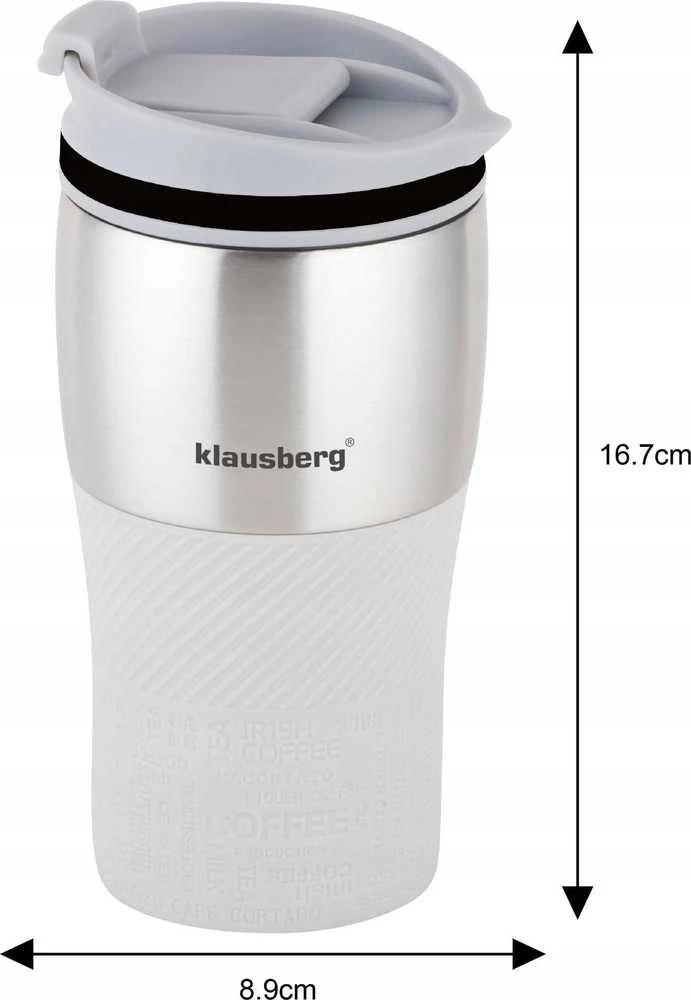 Puodelis Terminis puodelis, smėlio spalvos, 320 ml Klausberg