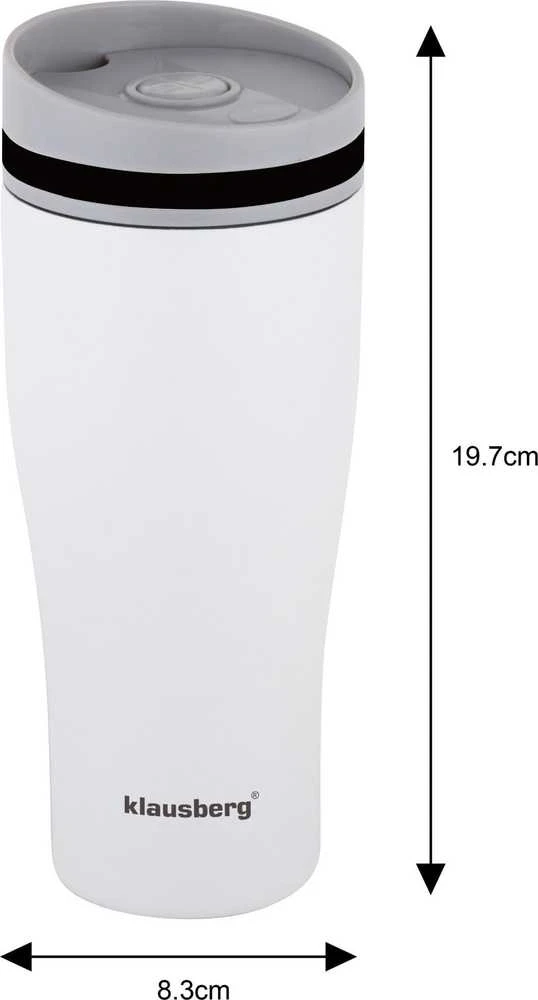Puodelis Terminis puodelis, baltas, 380 ml, Klausberg