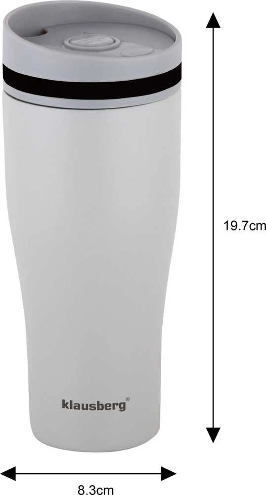 Puodelis Terminis puodelis, smėlio spalvos, 380 ml Klausberg