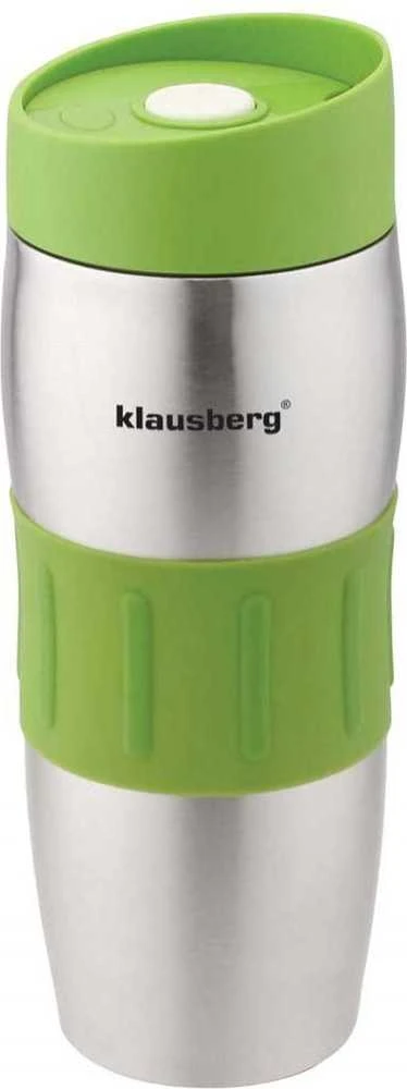 Puodelis Termosinis puodelis, plienas, įvairių spalvų, 380 ml, Klausberg