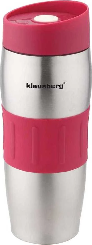 Puodelis Termosinis puodelis, plienas, įvairių spalvų, 380 ml, Klausberg