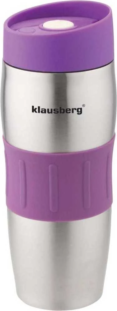 Puodelis Termosinis puodelis, plienas, įvairių spalvų, 380 ml, Klausberg