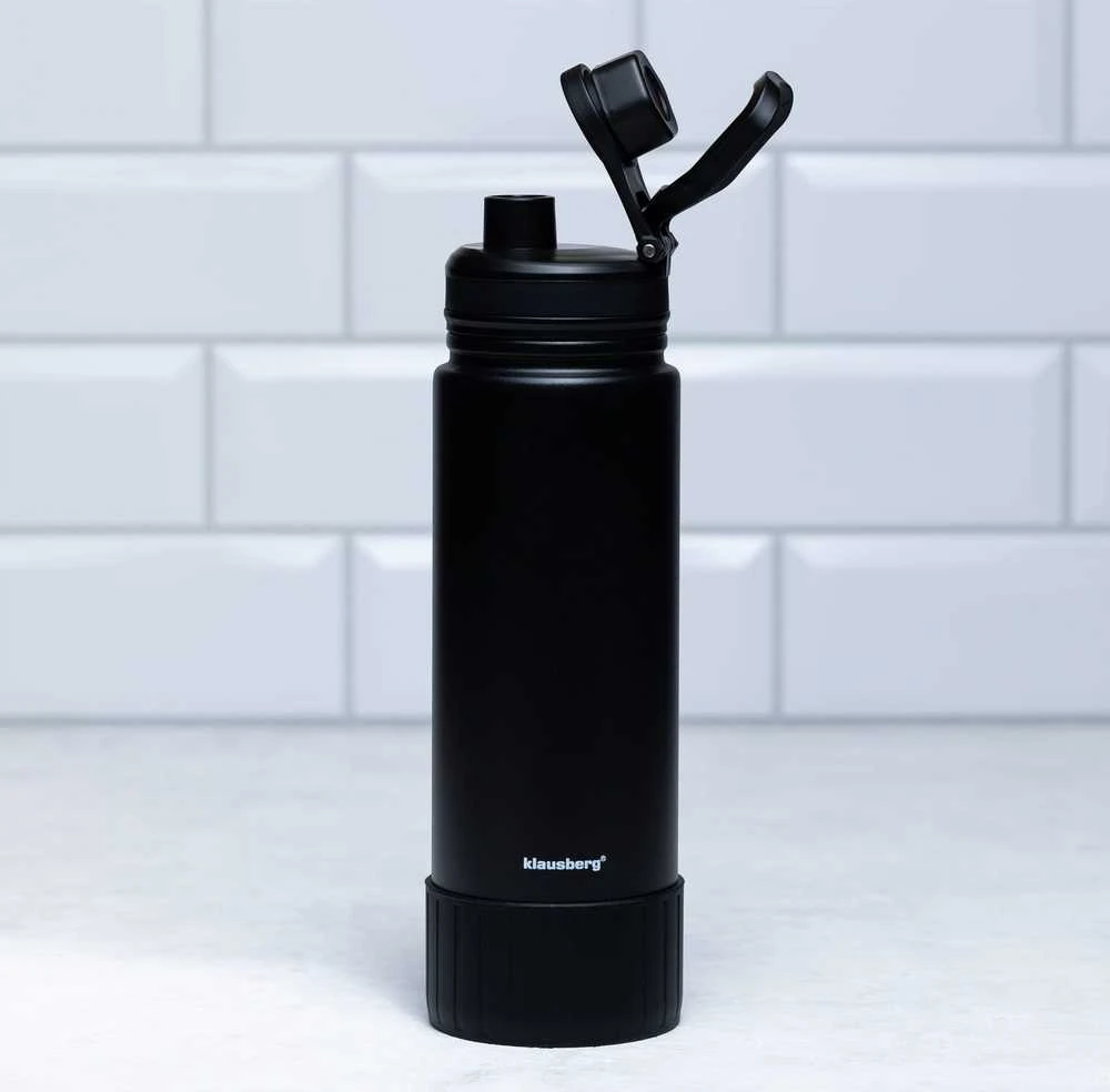 Puodelis Terminis puodelis, juodas, 720 ml, Klausberg