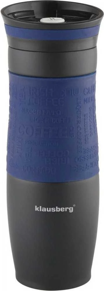 Puodelis Termosinis puodelis, plienas, įvairių spalvų, 500 ml, Klausberg