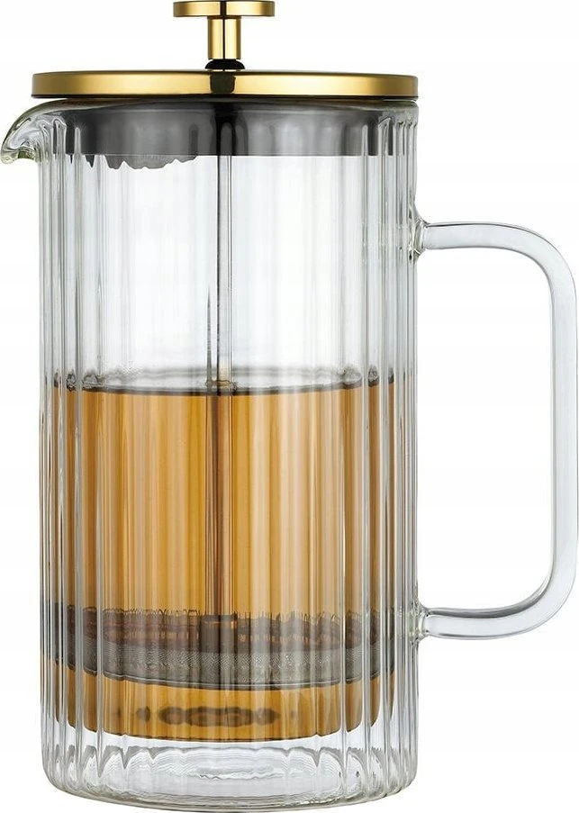 Zaparzacz Stūmoklinis kavos/arbatos virimo aparatas, stiklinis, 1 l, Klausberg, kb-7761