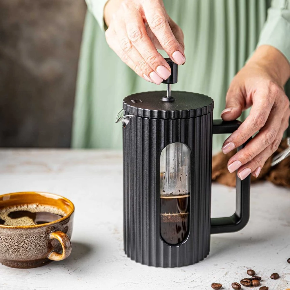 ZAPARZACZ DO HERBATY KAWY SZKLANY FRENCH PRESS 600 ML JUODA KLAUSBERG KB-7746
