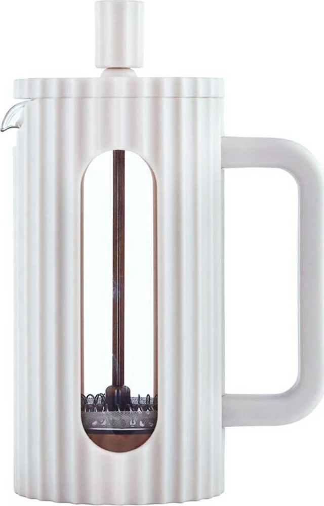 ZAPARZACZ DO HERBATY KAWY SZKLANY FRENCH PRESS 350 ML KREMOWY KLAUSBERG KB-7743