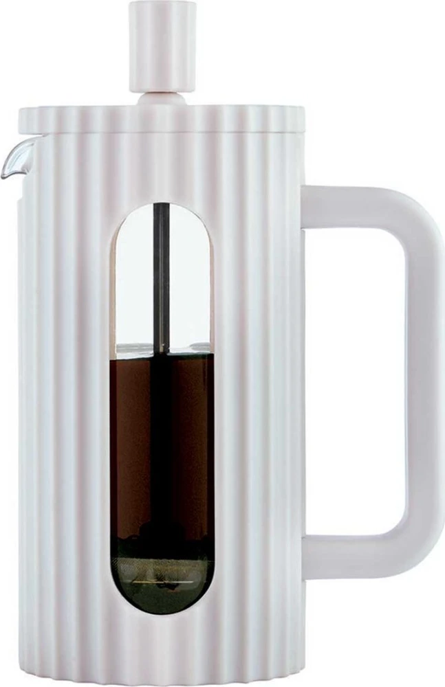 ZAPARZACZ DO HERBATY KAWY SZKLANY FRENCH PRESS 600 ML KREMOWY KLAUSBERG KB-7748