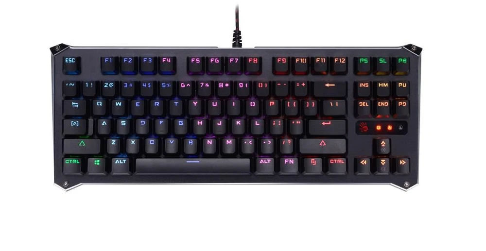 Mechaninė klaviatūra A4Tech BLOODY B930 RGB (LK LIBRA Oranžinis SWITCH)