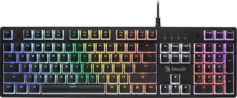 Klaviatūra A4Tech Bloody S510R pudingas (Mėlyna Switch)