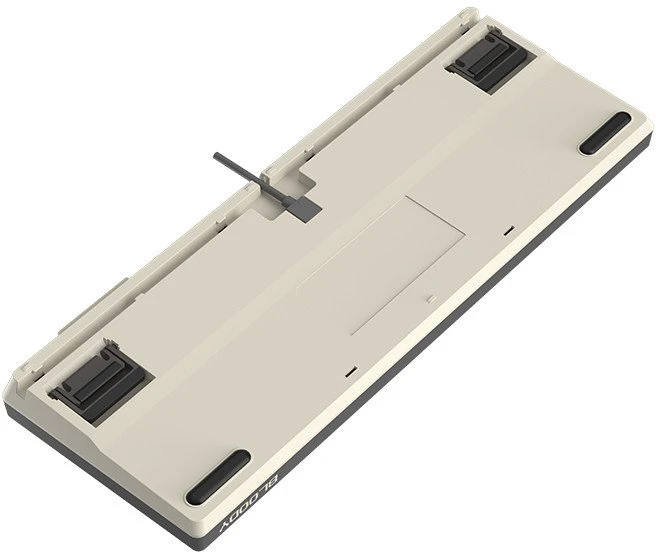 Klaviatūra žaidimams A4Tech Bloody S87 Raudona su laidu mechaninė su pašvietimu pilka