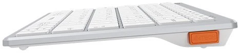 A4tech klaviatūra FBX51C, biuro klaviatūra, membrana, bevielė, CZ/SK, balta