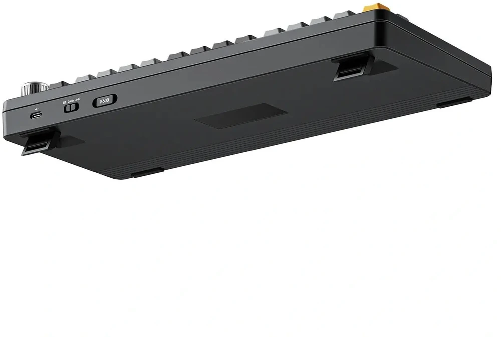 Machenike K600-B82W Belaidė mechaninė su pašvietimu Klaviatūra žaidimams GR Sidabrinis Switch - Juodas