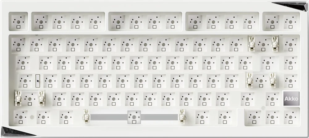 Klaviatūra Akko ACC DIY Barebone Baltas