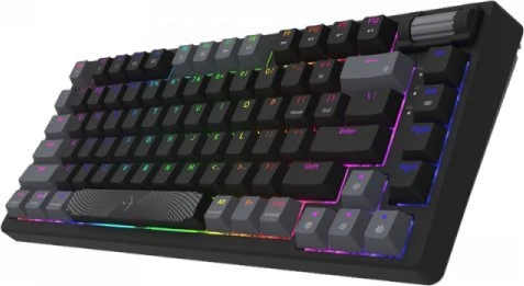 Nezatříděno Klaviatūra žaidimams AQIRYS ADARA MINI HaiMu Tactile Ocean Mėlyna su laidu mechaninė su pašvietimu juoda-pilka