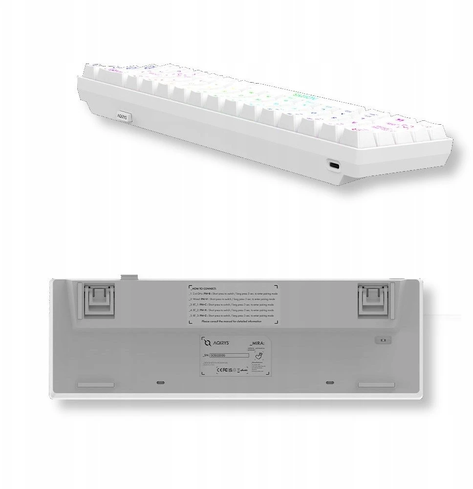 Klaviatūra AQIRYS MIRA 2.0 (AQI-GA-KB-16)
