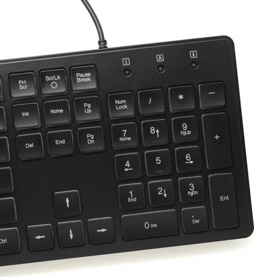 ART KL AK-20 SLIM klaviatūra su pašvietimu AK-20 USB