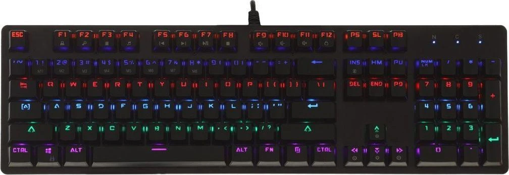 ART Mechaninė klaviatūra su pašvietimu AK-51 USB