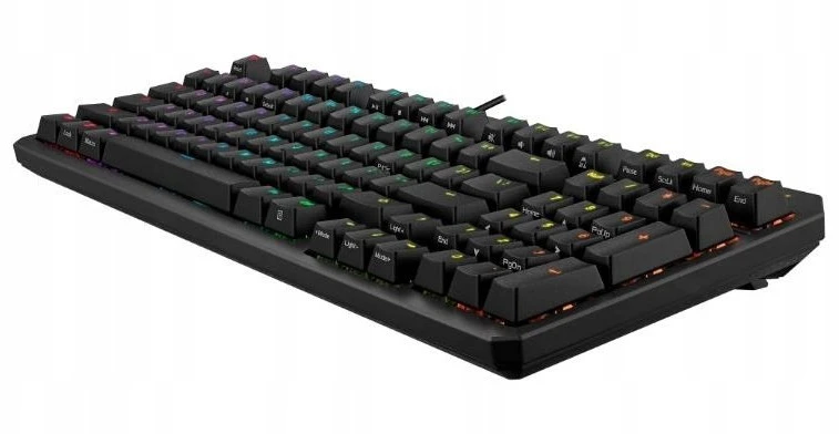 Klaviatūra Asus ASUS klaviatūra TUF Gaming K3 GEN II, mechaninė, CZ/SK, pilka