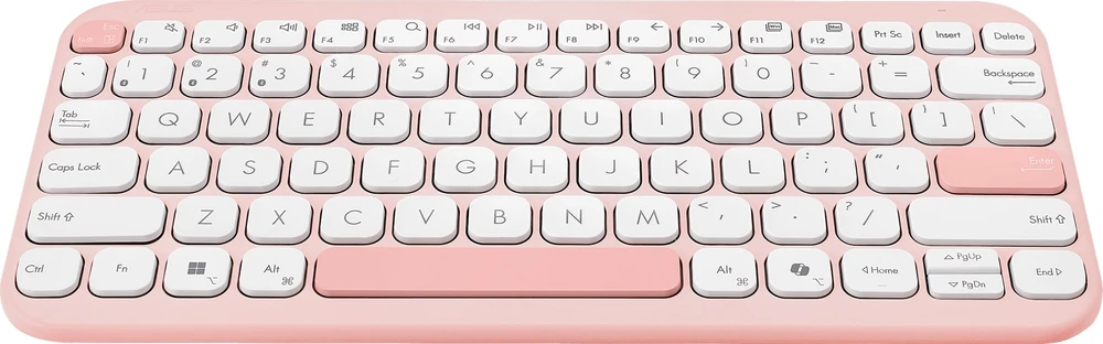 Klaviatūra Asus KW100 Marshmallow (90XB0880-BKB4I0)