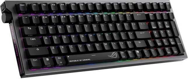 Asus Belaidė klaviatūra žaidimams tog strix morph 96 x903